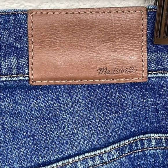 Madewell The Perfect Vintage Crop Jean Bellbrook Wash Comfort Stretch Edition 26 - Picture 8 of 14